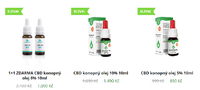 CBD oleje